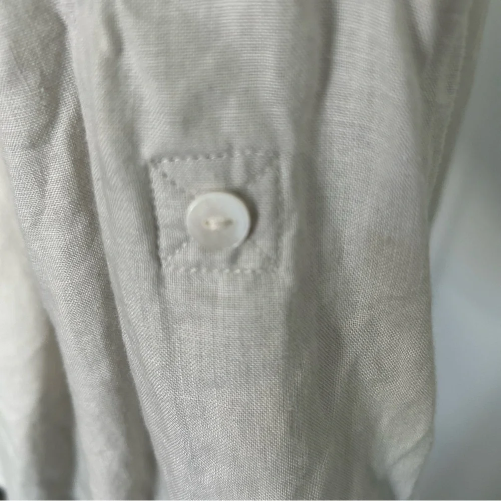 Cynthia Rowley Ladies Linen Top - Size 1X - Picture 7 of 7